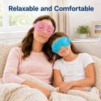 Reusable Hot & Cold Gel Eye Masks — 2 Pack