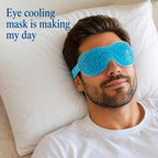 Reusable Hot & Cold Gel Eye Masks — 2 Pack