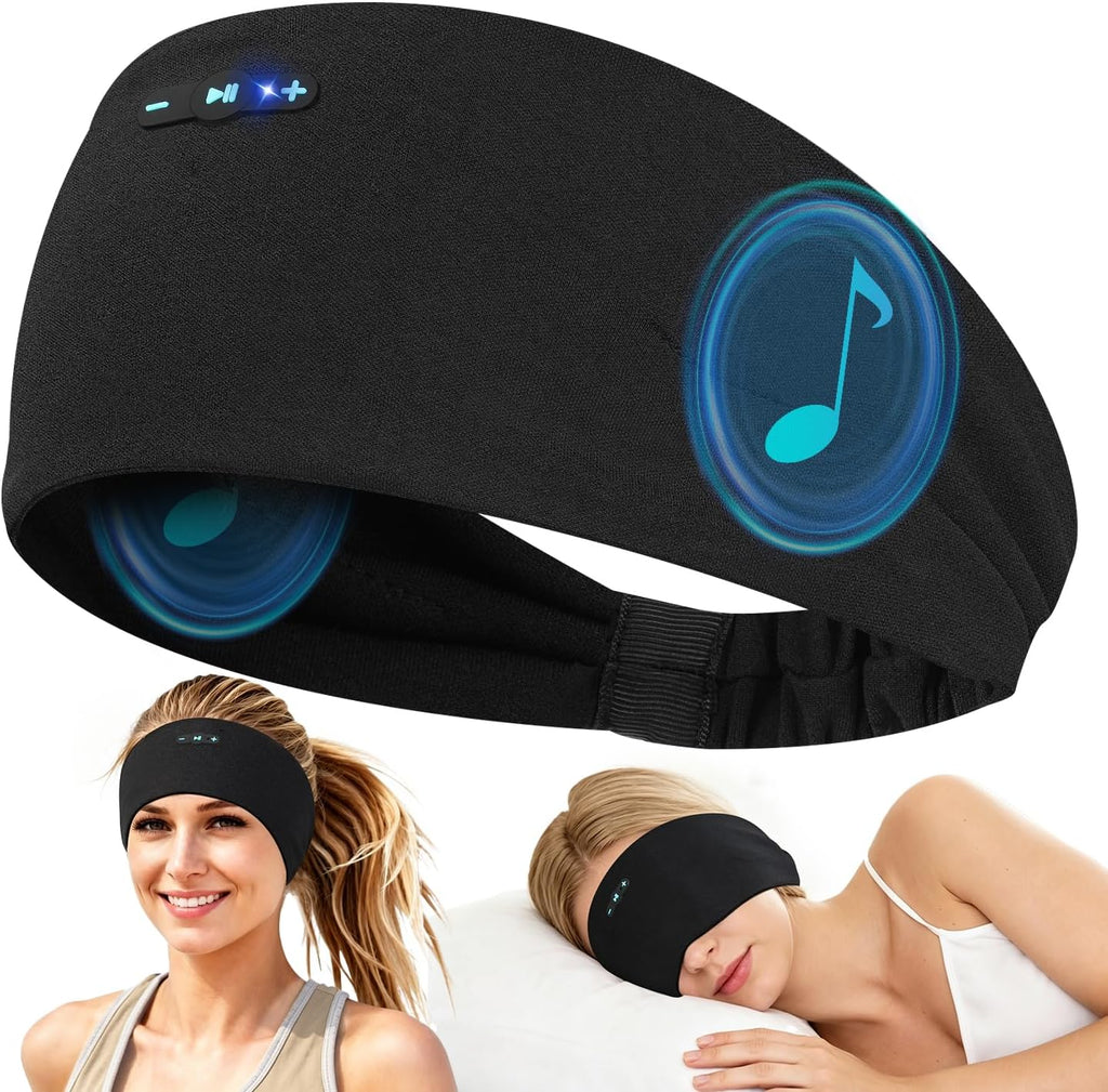 Wireless Sleep Headband with Ultra-Thin Speakers