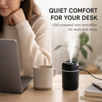 Compact USB Mist Humidifier — 300 ml