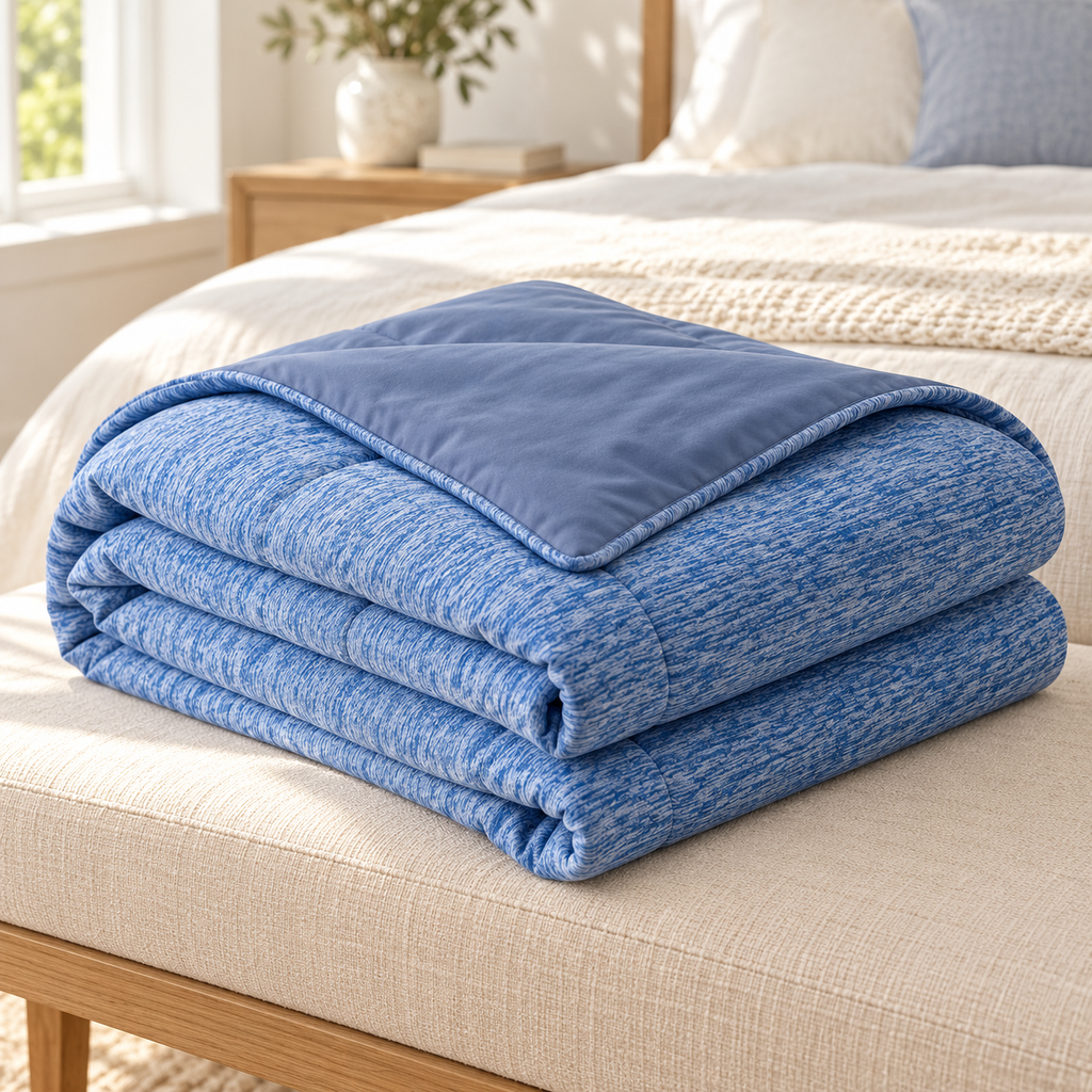 Reversible Cooling Comforter — Queen Size
