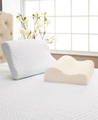 Ergonomic Contour Memory-Foam Pillow