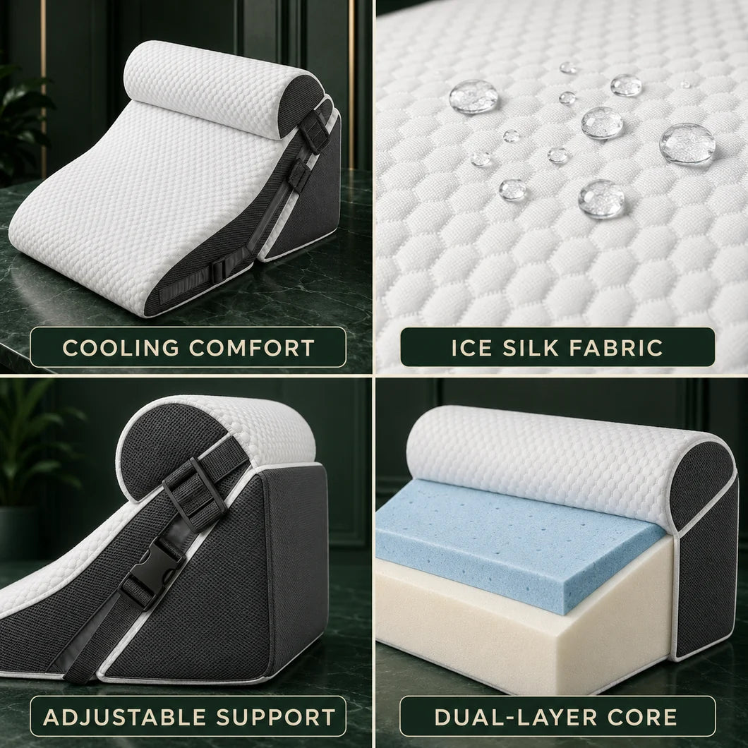 3-Piece Adjustable Wedge Pillow System