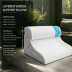 3-Piece Adjustable Wedge Pillow System