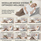 3-Piece Adjustable Wedge Pillow System