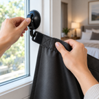 Portable No-Drill Blackout Curtain