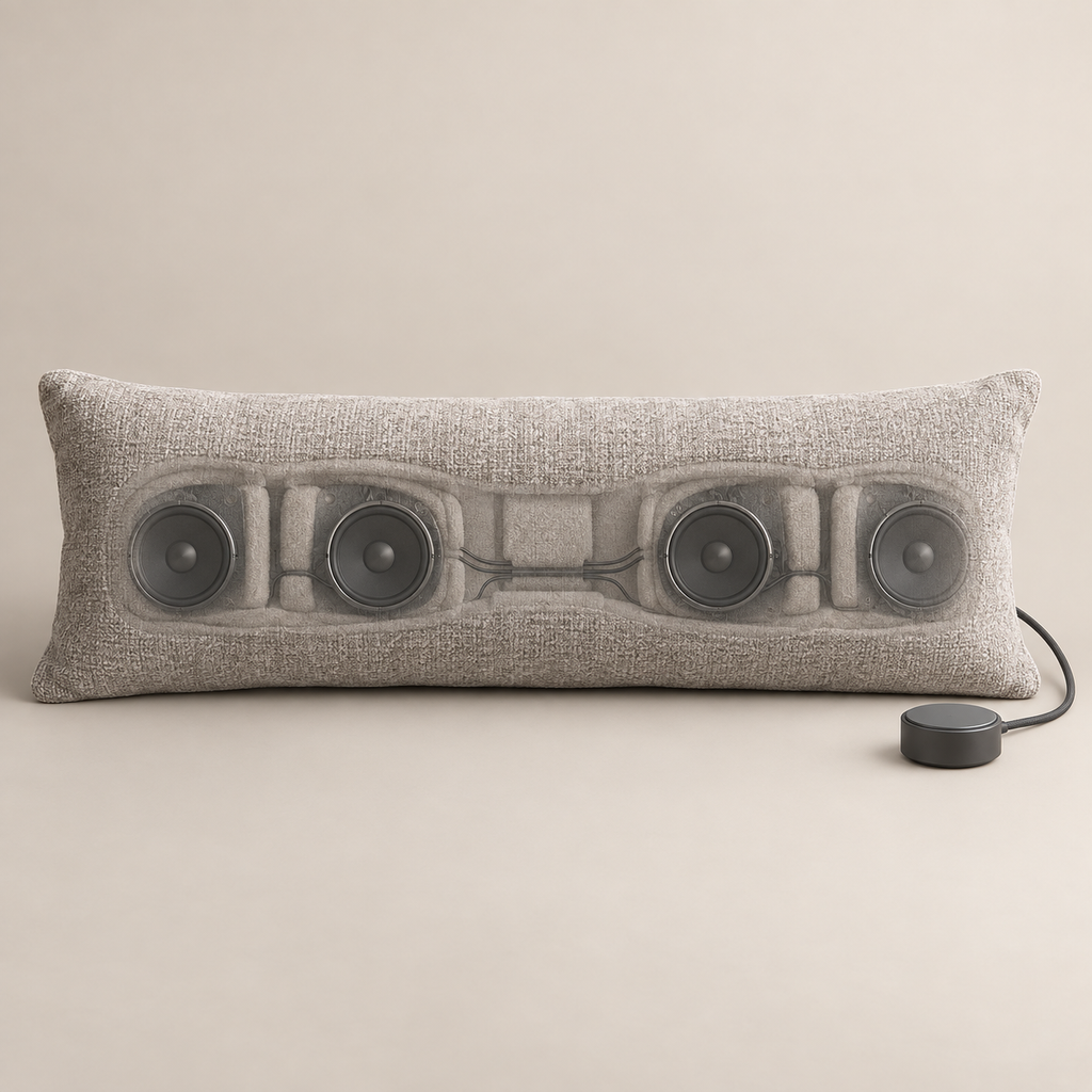 Wireless Pillow Speaker with White Noise